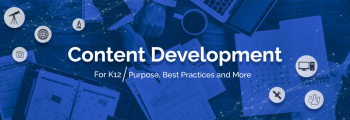 Content Development For online learning platforms k-12